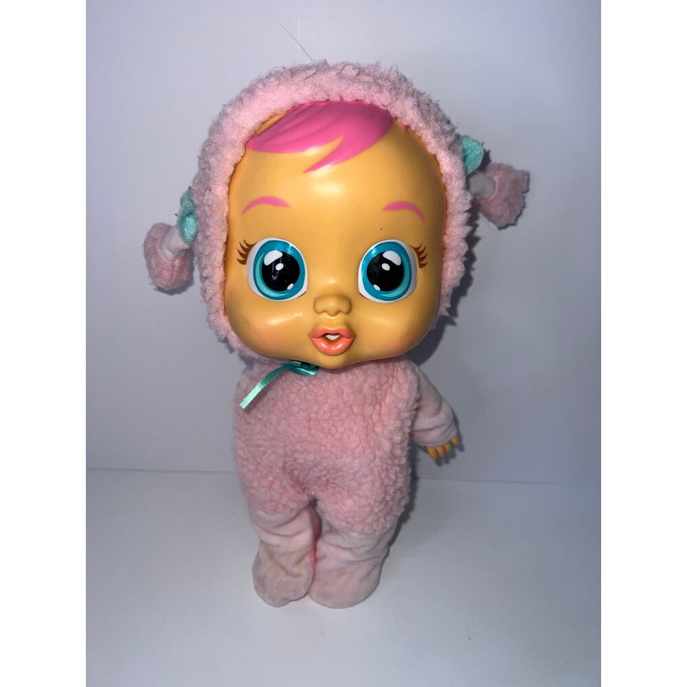 12" IMC Toys Cry Babies Doll Pink Candy Poodle Dog Cries Real Tears